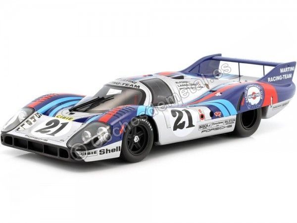 Carsdemetal.es 1971 Porsche 917 LH 24H Lemans 21 Larrousse-Helford 1:18 CMR046