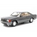 Cochesdemetal.es 1985 Mercedes-Benz 560 SEC C126 Gris Antracita 1:18 KK-Scale 180331