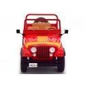 Carsdemetal.es 1976 Jeep CJ-7 Red Renegade 1:18 MC Grupo 18110