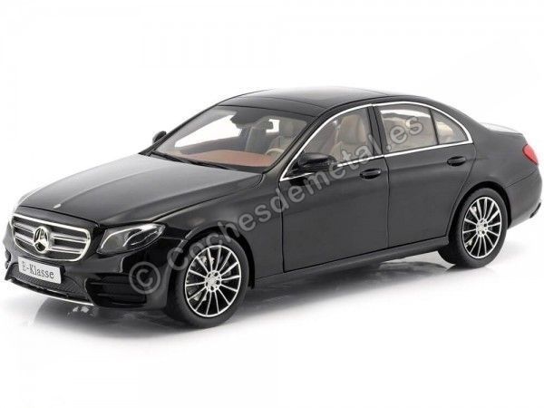 Cochesdememetal.es 2016 Mercedes-Benz E-Klasse (W213) AMG Line Obsidian Black 1:18 Deviner Edition B66960380