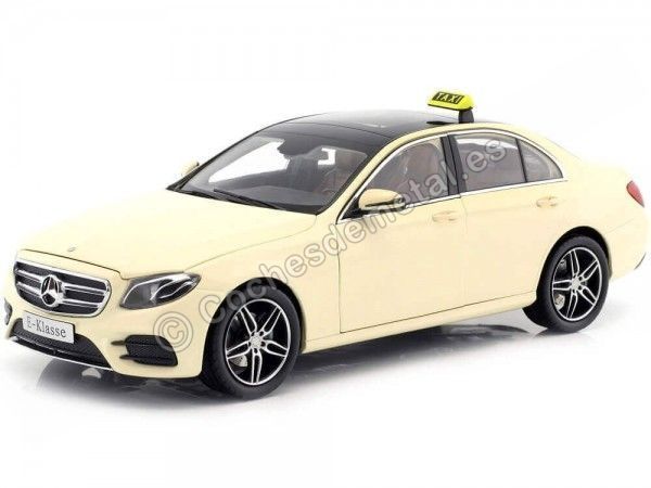 Cochesdemetal.es 2016 Mercedes-Benz Clase E (W213) AMG Line Taxi Berlín 1:18 iScale 118000000002