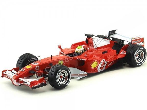 2006 Ferrari F248 "Felipe Massa" 1:18 Hot Wheels J2981 Cochesdemetal 1 - Coches de Metal 