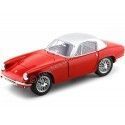Cochesdemetal.es 1960 Lotus Elite Rojo-Plateado 1:18 WhiteBox 18003