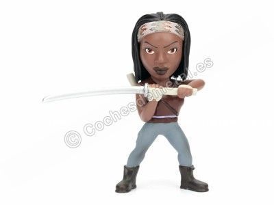 Cochesdemetal.es Serie "The Walking Dead" Figura de Metal "Michonne" 1:18 Jada Toys 97935 2