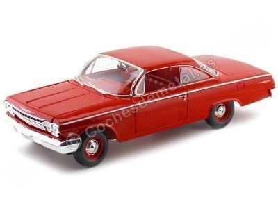 Cochesdemetal.es 1962 Chevrolet Bel Air Rojo 1:18 Maisto 31641