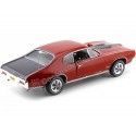 Carsdemetal.es 1968 Pontiac GTO Royal Bobcat vermelho-preto 1:18 Auto World AMM1153
