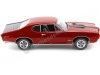 Carsdemetal.es 1968 Pontiac GTO Royal Bobcat vermelho-preto 1:18 Auto World AMM1153