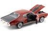 Carsdemetal.es 1968 Pontiac GTO Royal Bobcat vermelho-preto 1:18 Auto World AMM1153