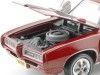 Carsdemetal.es 1968 Pontiac GTO Royal Bobcat vermelho-preto 1:18 Auto World AMM1153