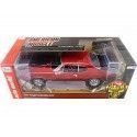 Cochesdemetal.es 1968 Pontiac GTO Royal Bobcat Red-Black 1:18 Auto World AMM1153