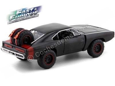 Cochesdemetal.es 1970 Dodge Charger hors route "Fast & Furious 7" 1:24 Jada Toys 97038 253203011 2