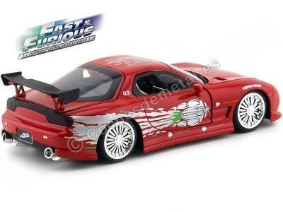 1995 Mazda RX-7 "Fast & Furious" 1:24 Jada Toys 98338 Cochesdemetal.es 2