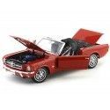Cochesdemetal.es 1964 Ford Mustang 1-2 Cabrio Rojo 1:18 Welly 12519