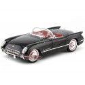 Cochesdemetal.es 1954 Chevrolet Corvette Convertible Negro 1:18 Auto World AMM1015