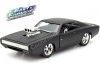 Cochesdemetal.es 1970 Dodge Charger Dom "Fast & Furious IV" Matt Black 1:24 Jada Toys 97174 253203012