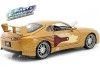 Cochesdemetal.es 1995 Toyota Supra Slap Jack "Fast & Furious" Gold 1:24 Jada Toys 99540 253203015