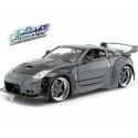 Carsdemetal.es 2003 Nissan 350Z "Fast & Furious" Chacoal Gray 1:24 Jada Toys 253203006 97172