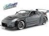 Carsdemetal.es 2003 Nissan 350Z "Fast & Furious" Chacoal Gray 1:24 Jada Toys 253203006 97172