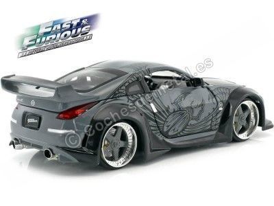 Carsdemetal.es 2003 Nissan 350Z "Fast & Furious" Chacoal Gray 1:24 Jada Toys 253203006 97172 2