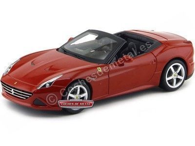 Cochesdemetal.es 2014 Ferrari California T Open Top Rojo 1:18 Bburago 16007