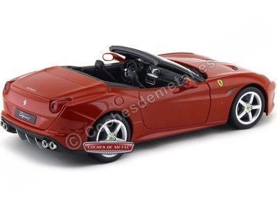 Cochesdemetal.es 2014 Ferrari California T Open Top Rojo 1:18 Bburago 16007 2