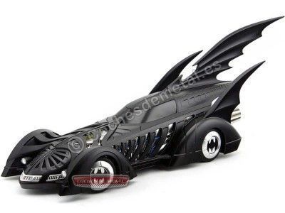Cochesdemetal.es 1995 Batmobile "Batman Forever" Negro Mate 1:18 Hot Wheels Elite BCJ98