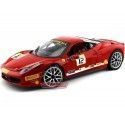 Cochesdemetal.es 2012 Ferrari 458 Challenge Rosso Corsa 1:18 Hot Wheels BCT89