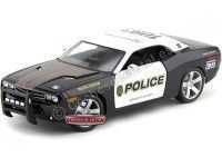 2006 Dodge Challenger Hemi 6.1 Concept Police Blanco-Negro 1:18 Maisto 31365