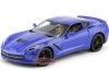 Cochesdemetal.es 2014 Chevrolet Corvette Stingray Z51 Azul 1:18 MAISTO 31677