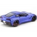 Cochesdemetal.es 2014 Chevrolet Corvette Stingray Z51 Azul 1:18 MAISTO 31677