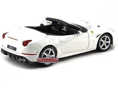 2014 Ferrari California T Open Top Blanco 1:18 Maisto 31698 Cochesdemetal.es 2