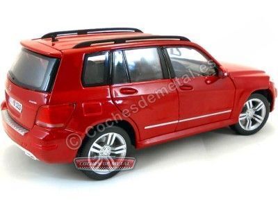 Cochesdemetal.es 2013 Mercedes-Benz GLK 350 4MATIC X166 Rojo 1:18 Maisto Premiere 36200 2