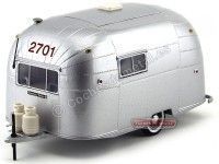 1956 Airstream Trailer Caravel 16 Aluminium 1:18 Motor City 88101