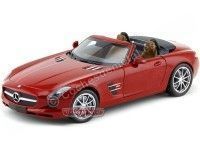 2011 Mercedes-Benz SLS (C197) AMG Roadster Rojo 1:18 Minichamps 100039030