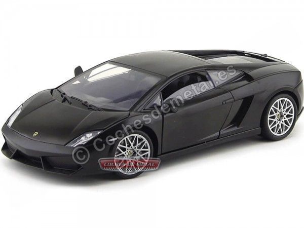 Cochesdemetal.es 2009 Lamborghini Gallardo LP560-4 Negro 1:18 Mondo Motors 50099