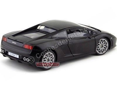 Cochesdemetal.es 2009 Lamborghini Gallardo LP560-4 Negro 1:18 Mondo Motors 50099 2