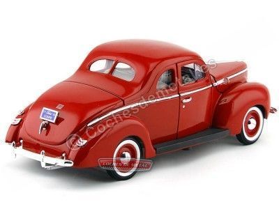 Cochesdemetal.es 1940 Ford Deluxe Rojo 1:18 Motor Max 73108 2