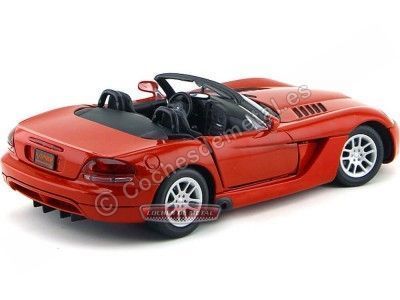 Cochesdememetal.es 2003 Dodge Viper SRT-10 Convertible Rojo 1:18 MOTOR MAX 73137 2