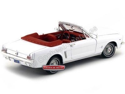 Cochesdemetal.es 1964 Ford Mustang 1-2 Convertible Blanco 1:18 Motor Max 73145 2