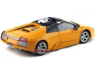 Cochesdemetal.es 2004 Lamborghini Murcielago Roadster Naranja 1:18 Motor Max 73169 2