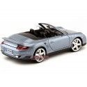 Cochesdemetal.es 2008 Porsche 911 Turbo Cabriolet Azul 1:18 Motor Max 73183