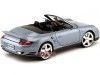 Cochesdemetal.es 2008 Porsche 911 Turbo Cabriolet Azul 1:18 Motor Max 73183