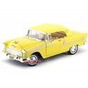 Cochesdemetal.es 1955 Chevrolet Bel Air Convertible Amarillo 1:18 Motor Max 73184