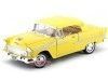 Cochesdemetal.es 1955 Chevrolet Bel Air Convertible Amarillo 1:18 Motor Max 73184
