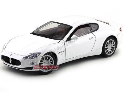 Cochesdemetal.es 2007 Maserati Gran Turismo Blanco 1:18 Motor Max 79151