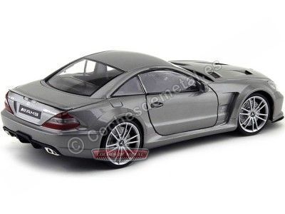 Cochesdemetal.es 2009 Mercedes-Benz SL65 AMG Black Series R230 Gris 1:18 Motor Max 79161 2