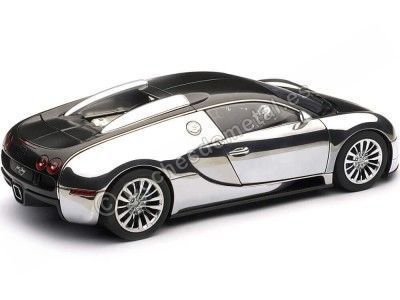 2007 Bugatti ED Veyron 16.4 Pur Sang Aluminio-Fibra de Carbono 1:18 AUTOart 70966 Cochesdemetal.es 2