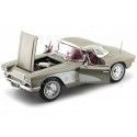Cochesdemetal.es 1961 Chevrolet Corvette Hard Top Gold 1:18 Auto World AMM1151