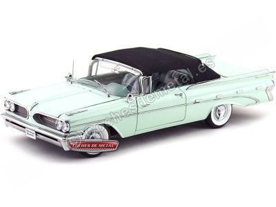 Cochesdemetal.es 1959 Pontiac Bonneville Closed Convertible Seaspray Green 1:18 Sun Star 5192