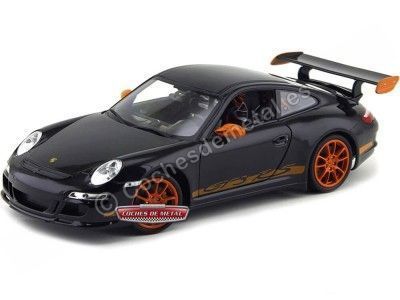 Cochesdemetal.ES 2006 Porsche 911 (997) GT3 RS NEGRO 1:18 Welly 18015